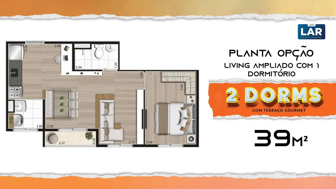 Apartamento com 2 quartos à venda em Barra Funda, São Paulo - SP - imagem 7 Foto 7 de Apartamento com 2 quartos à venda em Barra Funda, São Paulo - SP