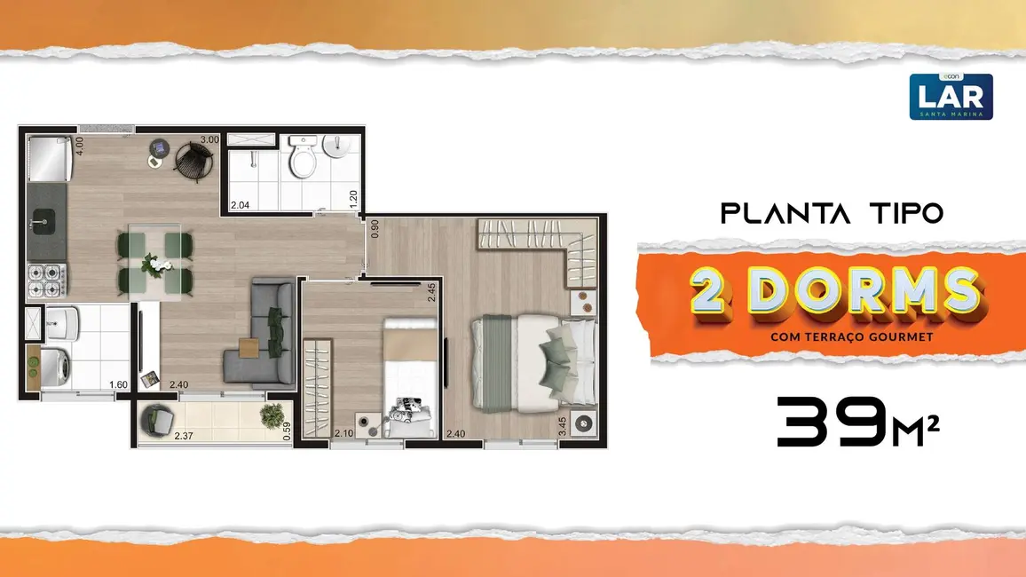 Apartamento com 2 quartos à venda em Barra Funda, São Paulo - SP - imagem 6 Foto 6 de Apartamento com 2 quartos à venda em Barra Funda, São Paulo - SP