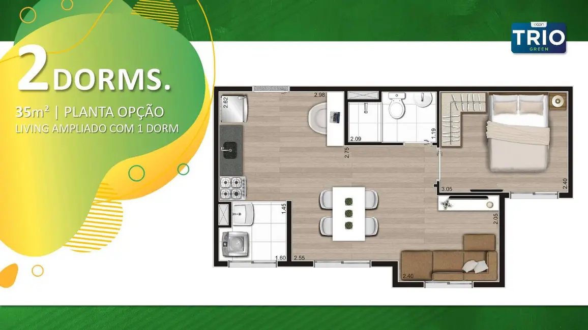 Foto 9 de Apartamento com 2 quartos à venda em Brasilândia, São Paulo - SP