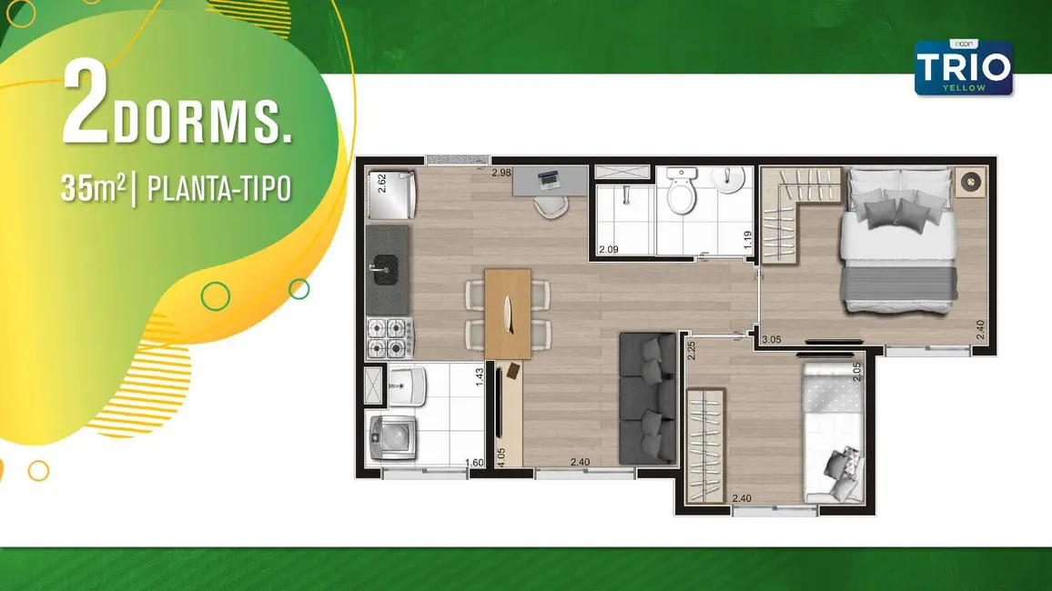 Foto 8 de Apartamento com 2 quartos à venda em Brasilândia, São Paulo - SP