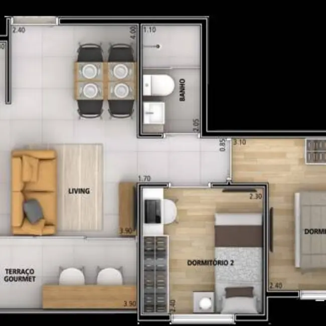 Foto 9 de Apartamento com 100 quartos à venda e para alugar, 1302m2 em Carandiru, São Paulo - SP