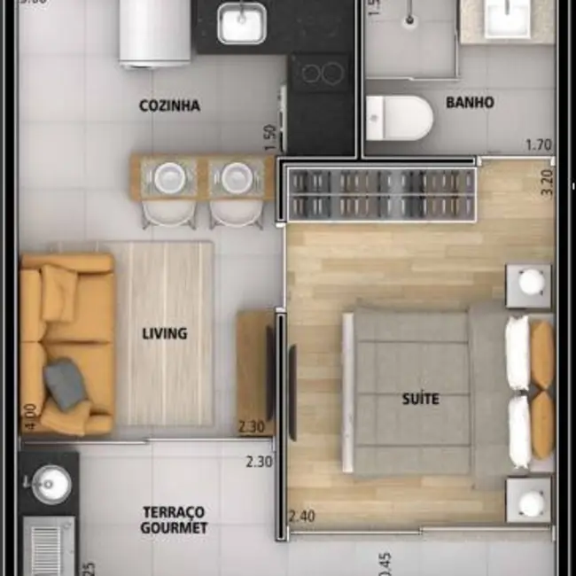 Foto 5 de Apartamento com 100 quartos à venda e para alugar, 1302m2 em Carandiru, São Paulo - SP