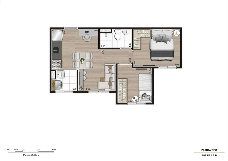 Foto 30 de Apartamento com 2 quartos à venda e para alugar, 2529m2 em Vila Ré, São Paulo - SP