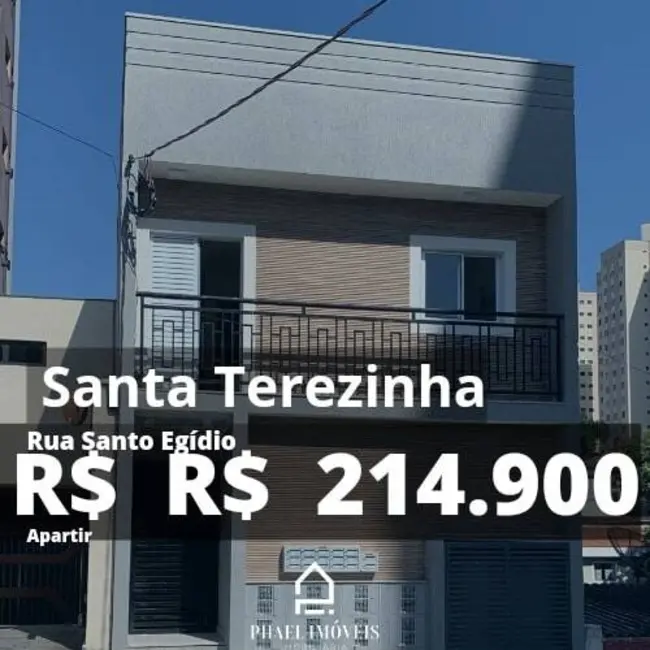 Foto 1 de Apartamento com 2 quartos à venda e para alugar em Santa Teresinha, São Paulo - SP