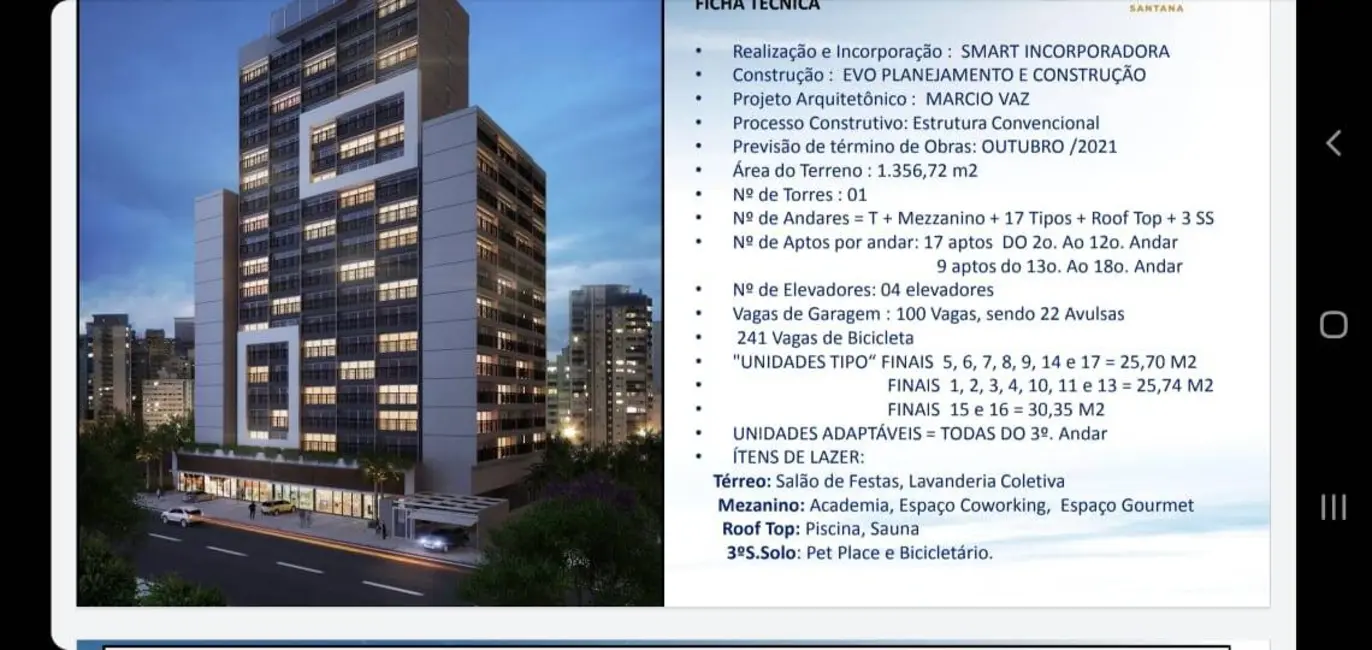 Foto 1 de Apartamento à venda em Santana, São Paulo - SP