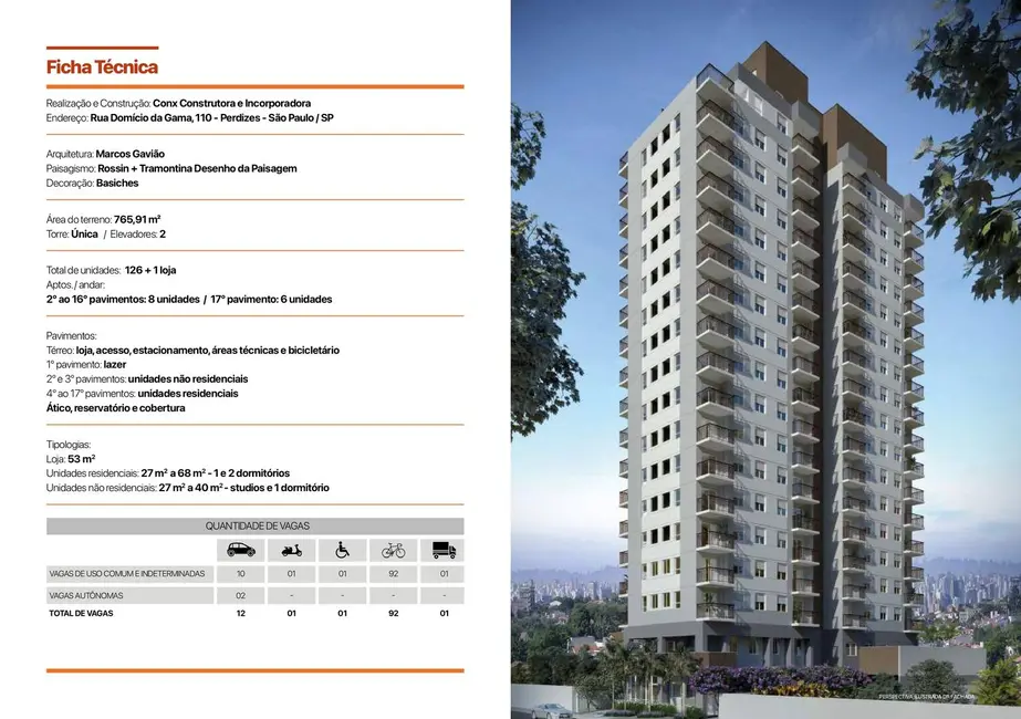 Apartamento com 2 quartos à venda e para alugar em Perdizes, São Paulo - SP - imagem 3 Foto 3 de Apartamento com 2 quartos à venda e para alugar em Perdizes, São Paulo - SP
