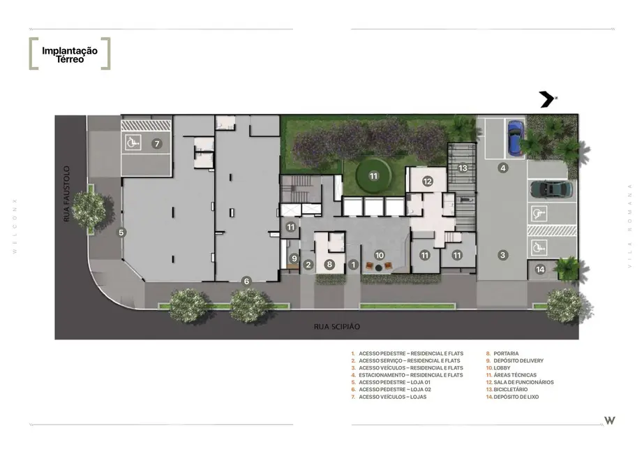 Apartamento com 2 quartos à venda e para alugar em Vila Romana, São Paulo - SP - imagem 5 Foto 5 de Apartamento com 2 quartos à venda e para alugar em Vila Romana, São Paulo - SP