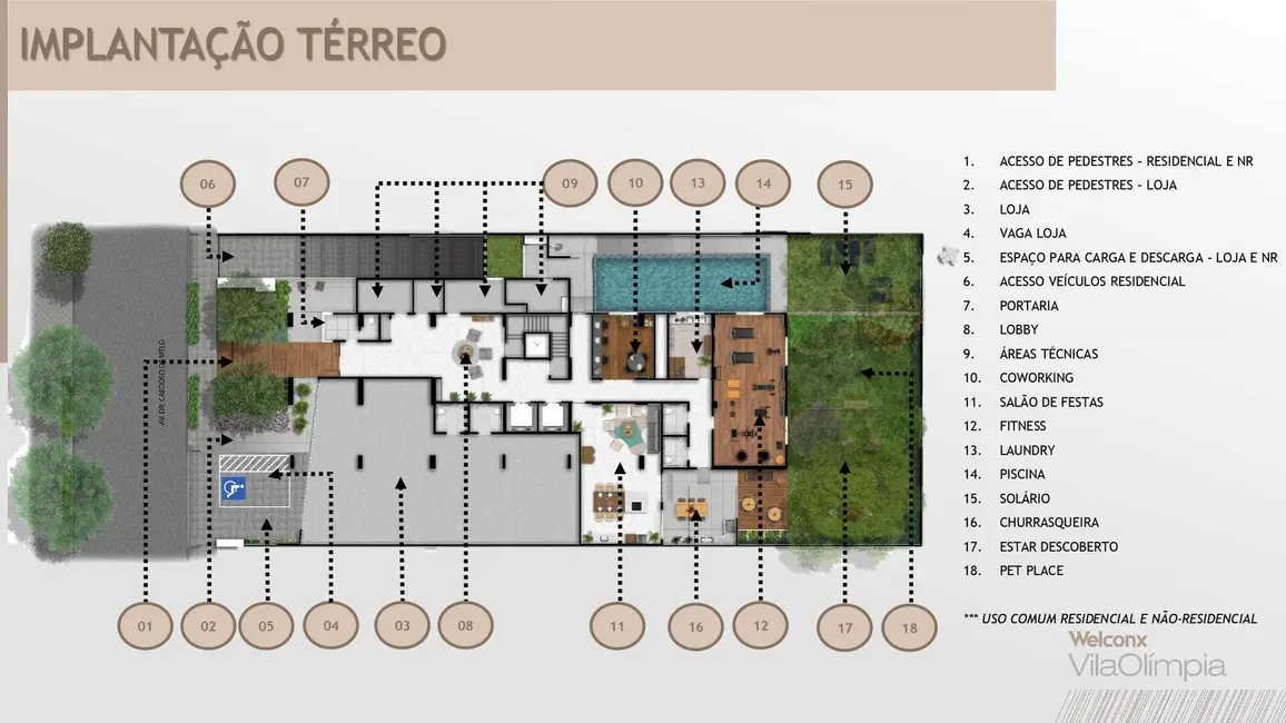 Apartamento com 1 quarto à venda e para alugar em Vila Olímpia, São Paulo - SP - imagem 4 Foto 4 de Apartamento com 1 quarto à venda e para alugar em Vila Olímpia, São Paulo - SP