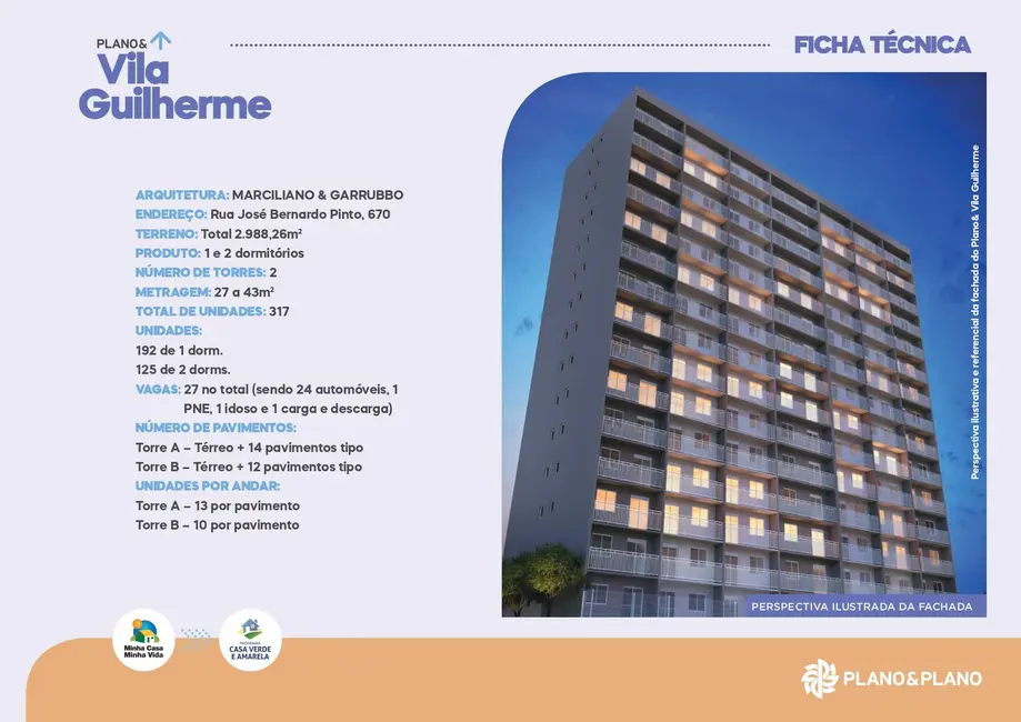 Foto 1 de Apartamento com 2 quartos à venda e para alugar em Vila Guilherme, São Paulo - SP