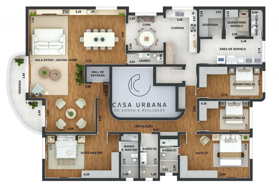 Apartamento com 4 quartos à venda, 286m2 em Vila Nova Conceição, São Paulo - SP - imagem 2 Foto 2 de Apartamento com 4 quartos à venda, 286m2 em Vila Nova Conceição, São Paulo - SP