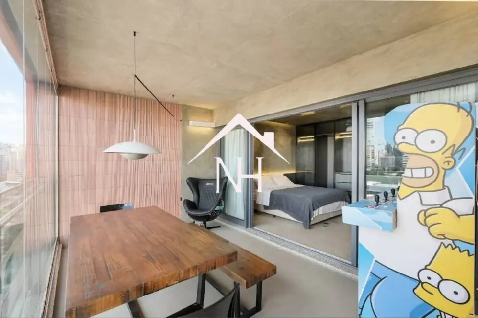 Apartamento com 1 quarto à venda, 44m2 em Vila Nova Conceição, São Paulo - SP - imagem 3 Foto 3 de Apartamento com 1 quarto à venda, 44m2 em Vila Nova Conceição, São Paulo - SP