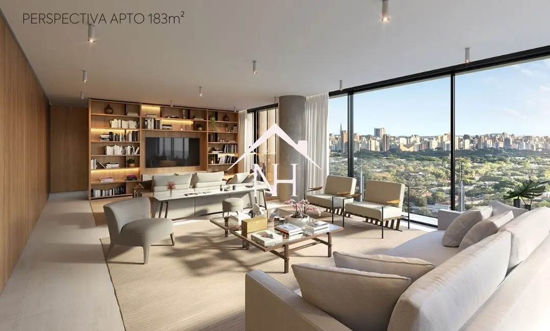Apartamento com 3 quartos à venda, 183m2 em Vila Nova Conceição, São Paulo - SP - imagem 1 Foto 1 de Apartamento com 3 quartos à venda, 183m2 em Vila Nova Conceição, São Paulo - SP