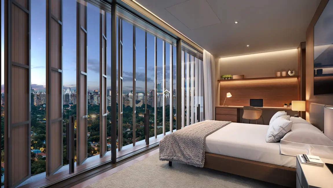 Apartamento com 3 quartos à venda, 183m2 em Vila Nova Conceição, São Paulo - SP - imagem 5 Foto 5 de Apartamento com 3 quartos à venda, 183m2 em Vila Nova Conceição, São Paulo - SP