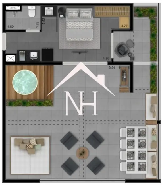 Foto 1 de Apartamento com 1 quarto à venda, 80m2 em Perdizes, São Paulo - SP
