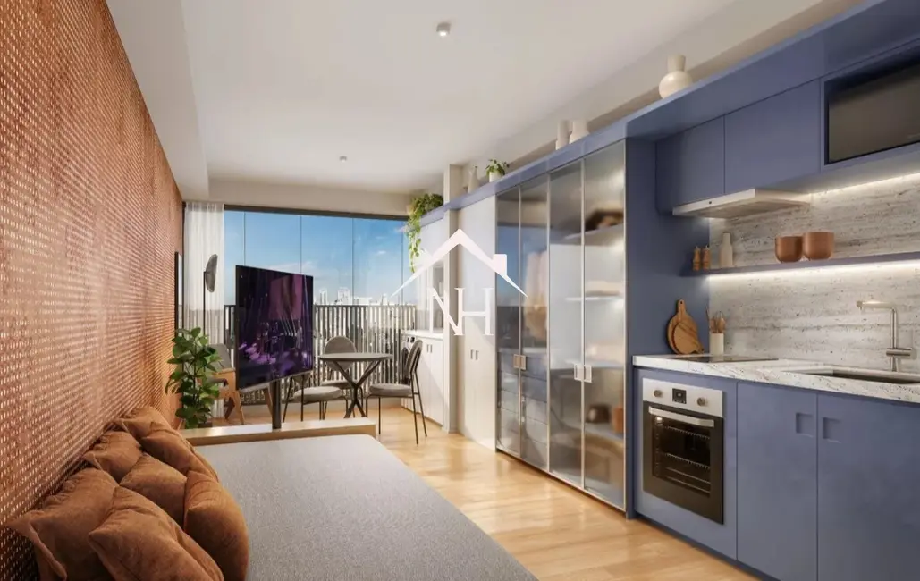 Apartamento com 1 quarto à venda, 26m2 em Moema, São Paulo - SP - imagem 1 Foto 1 de Apartamento com 1 quarto à venda, 26m2 em Moema, São Paulo - SP