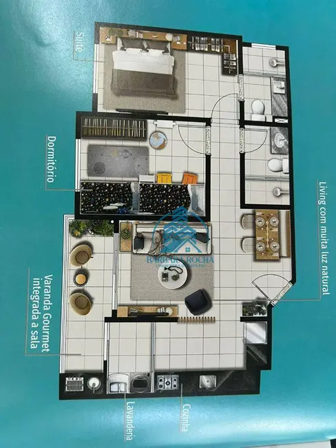 Foto 7 de Apartamento com 2 quartos à venda, 118m2 em Alvinópolis, Atibaia - SP