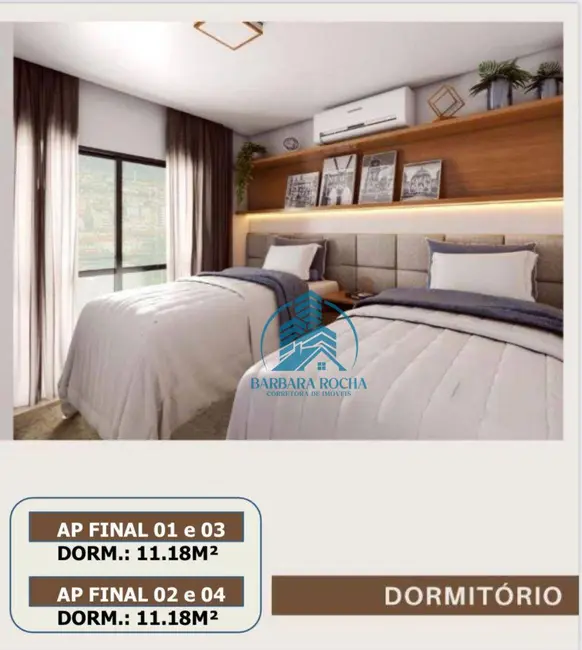 Foto 5 de Apartamento com 2 quartos à venda, 56m2 em Jardim Alvinópolis, Atibaia - SP