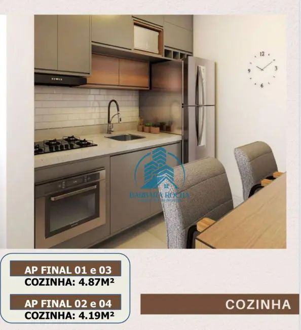 Foto 3 de Apartamento com 2 quartos à venda, 56m2 em Jardim Alvinópolis, Atibaia - SP
