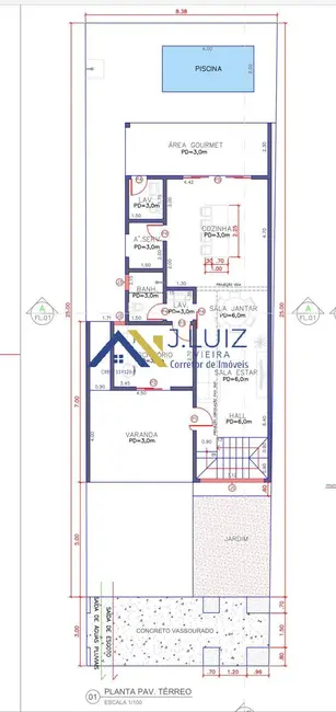 Foto 5 de Casa com 4 quartos à venda, 204m2 em Jardim Mantova, Indaiatuba - SP