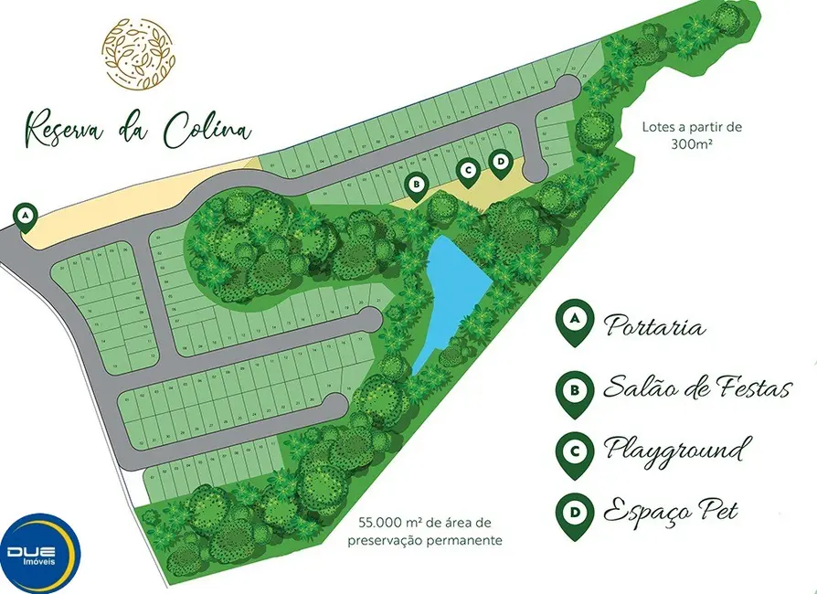 Foto 2 de Terreno / Lote à venda, 300m2 em Altos da Bela Vista, Indaiatuba - SP
