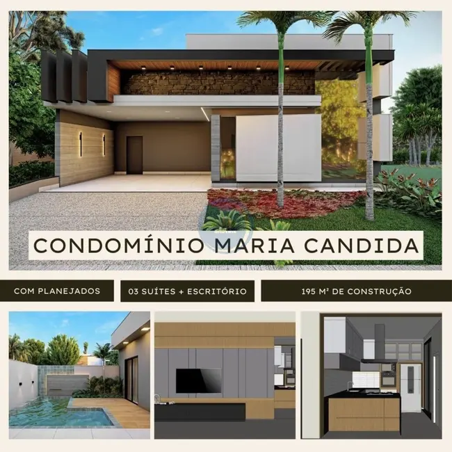 Foto 1 de Casa de Condomínio com 3 quartos à venda, 195m2 em Indaiatuba - SP