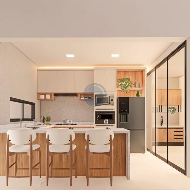 Casa de Condomínio com 3 quartos à venda, 211m2 em Indaiatuba - SP - imagem 4 Foto 4 de Casa de Condomínio com 3 quartos à venda, 211m2 em Indaiatuba - SP