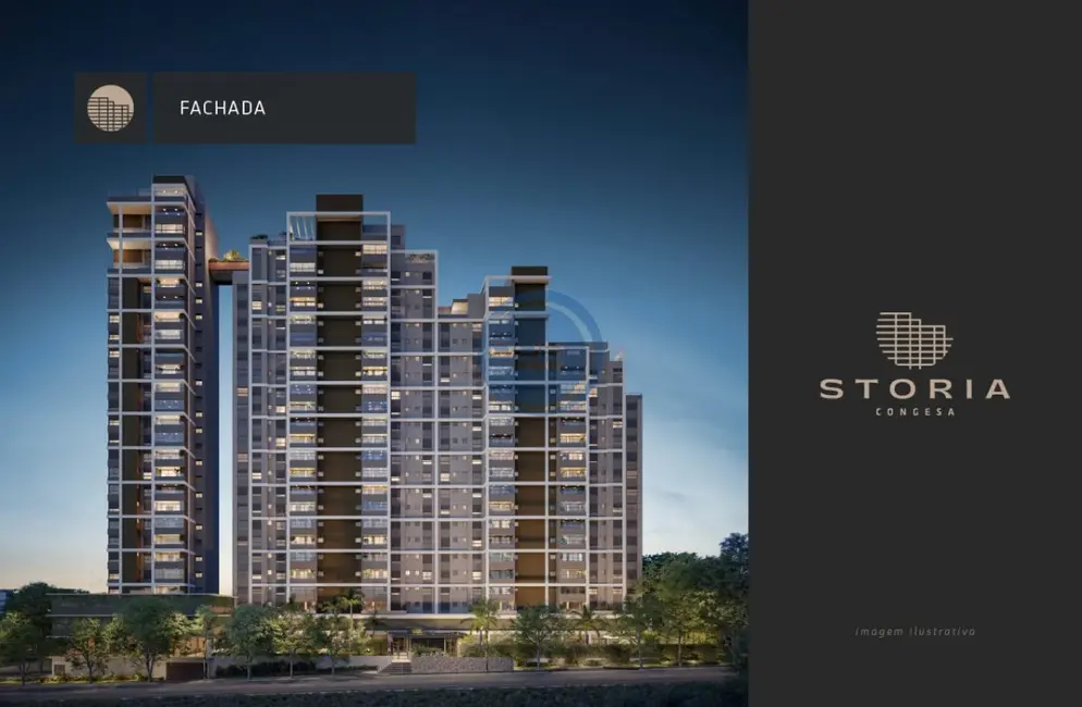 Foto 1 de Apartamento com 2 quartos à venda, 70m2 em Centro, Indaiatuba - SP