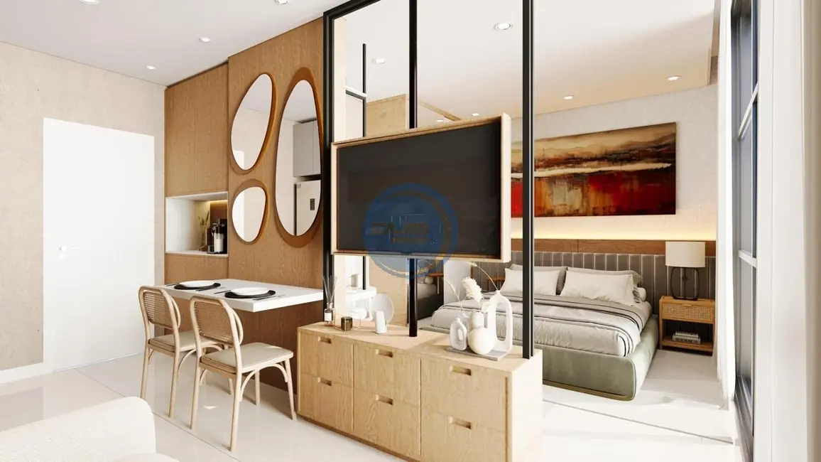 Foto 3 de Apartamento com 1 quarto à venda, 29m2 em Jardim Belo Horizonte, Indaiatuba - SP