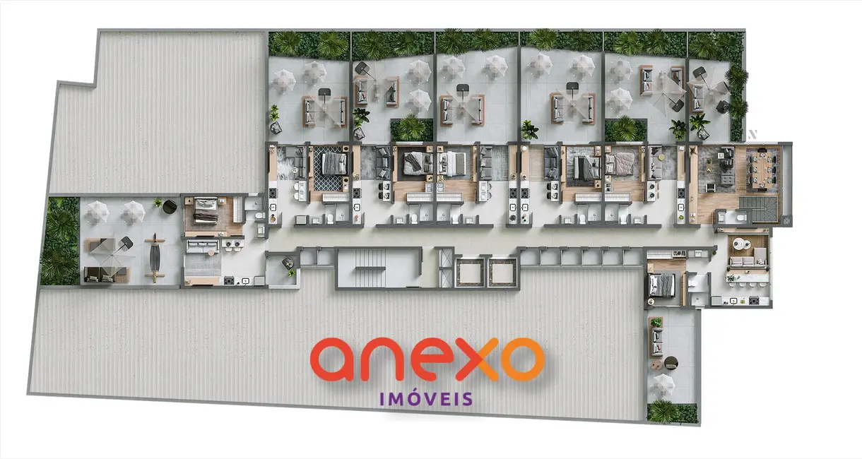 Apartamento com 1 quarto à venda, 73m2 em Centro, Blumenau - SC - imagem 5 Foto 5 de Apartamento com 1 quarto à venda, 73m2 em Centro, Blumenau - SC