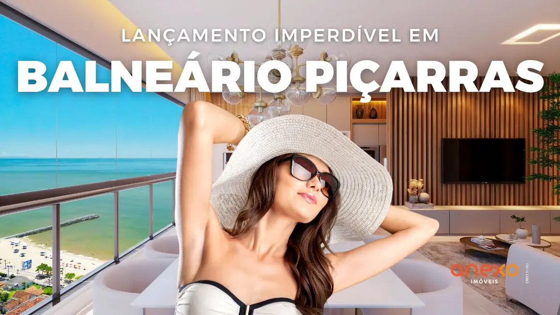 Foto 1 de Apartamento com 3 quartos à venda, 120m2 em Centro, Balneario Picarras - SC