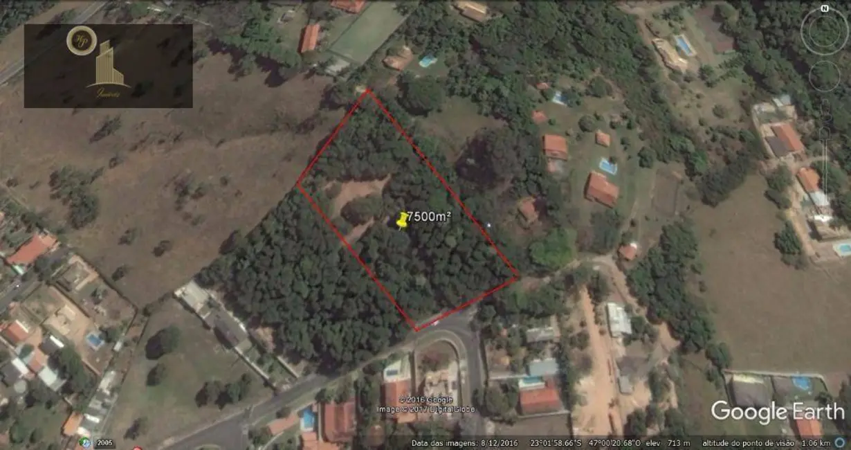 Foto 4 de Terreno / Lote à venda, 7400m2 em Vista Alegre, Vinhedo - SP