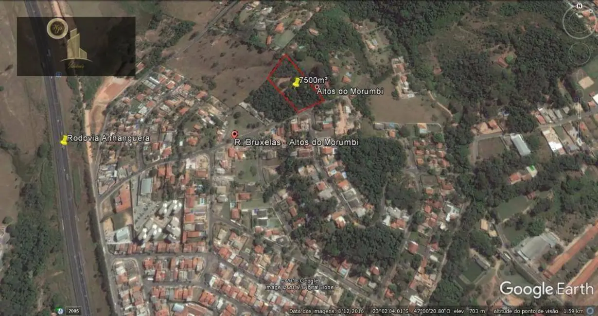 Foto 5 de Terreno / Lote à venda, 7400m2 em Vista Alegre, Vinhedo - SP