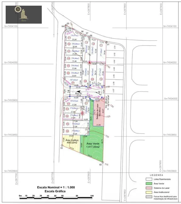 Foto 2 de Terreno / Lote à venda, 328m2 em João XXIII, Vinhedo - SP