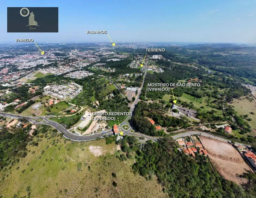 Foto 5 de Terreno / Lote à venda, 1000m2 em Bosque, Vinhedo - SP