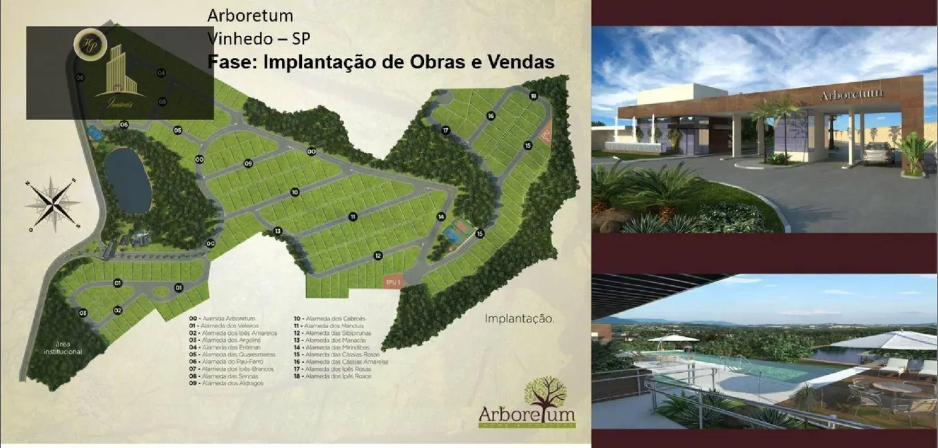 Foto 9 de Terreno / Lote à venda, 811m2 em Santa Cândida, Vinhedo - SP