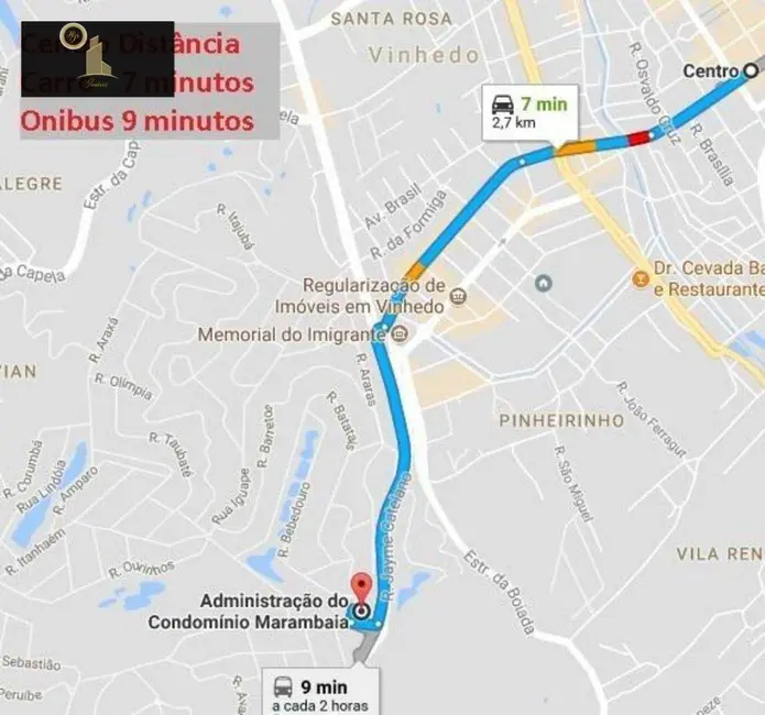 Foto 2 de Terreno / Lote à venda, 800m2 em Marambaia, Vinhedo - SP