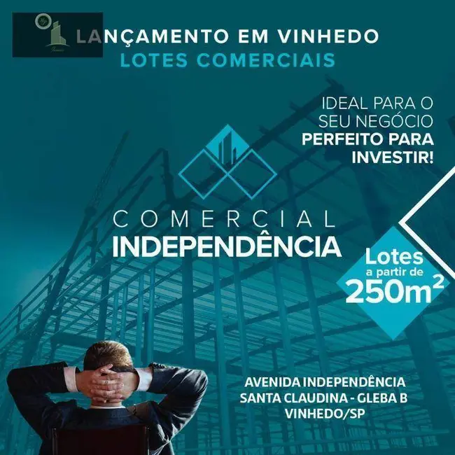 Foto 5 de Terreno / Lote à venda, 264m2 em Santa Claudina, Vinhedo - SP