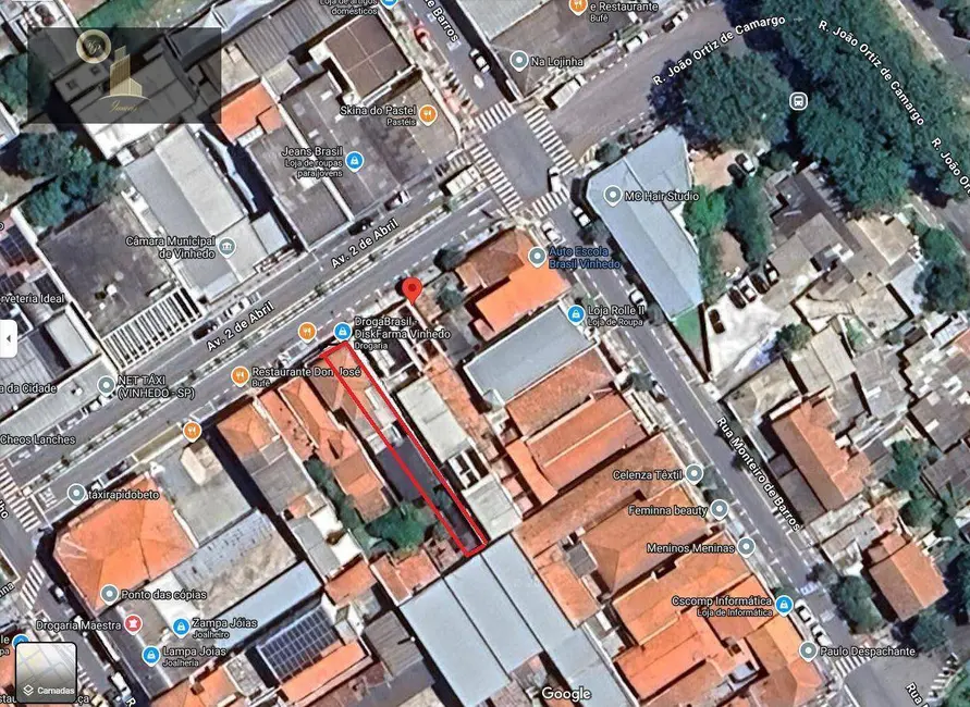 Foto 2 de Terreno / Lote à venda, 209m2 em Centro, Vinhedo - SP