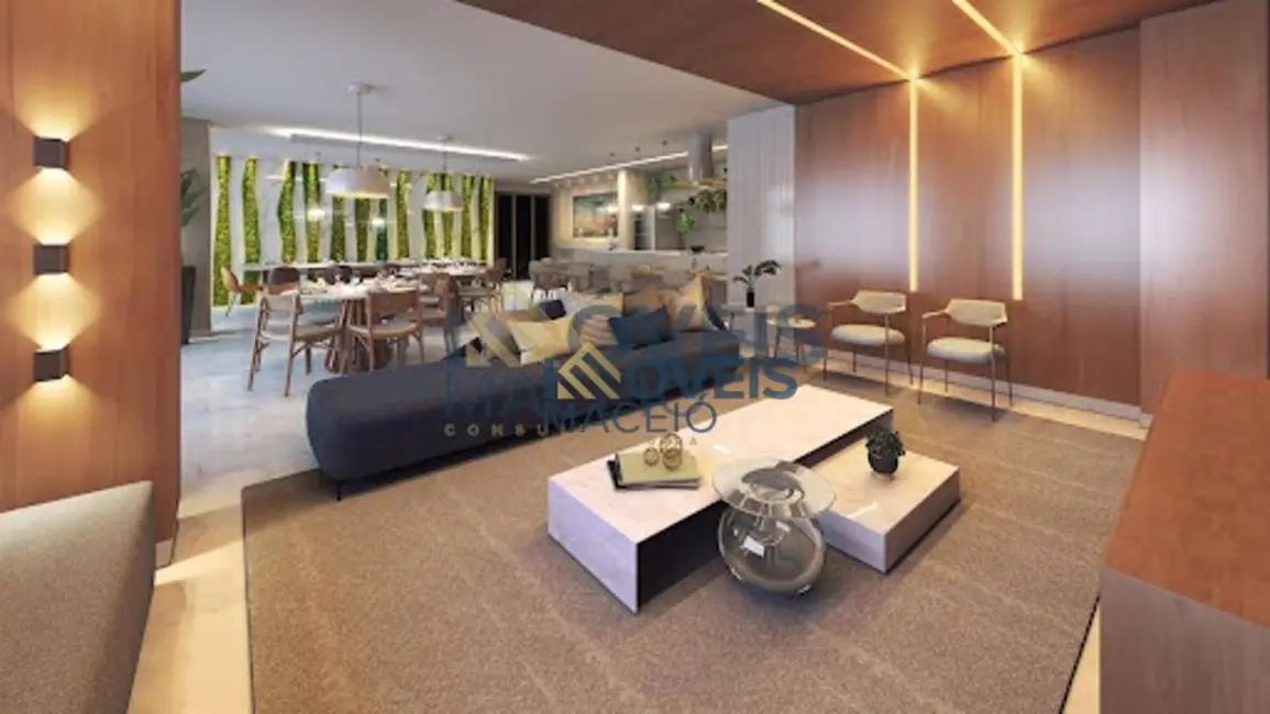 Apartamento com 3 quartos à venda, 132m2 em Ponta Verde, Maceio - AL - imagem 8 Foto 8 de Apartamento com 3 quartos à venda, 132m2 em Ponta Verde, Maceio - AL