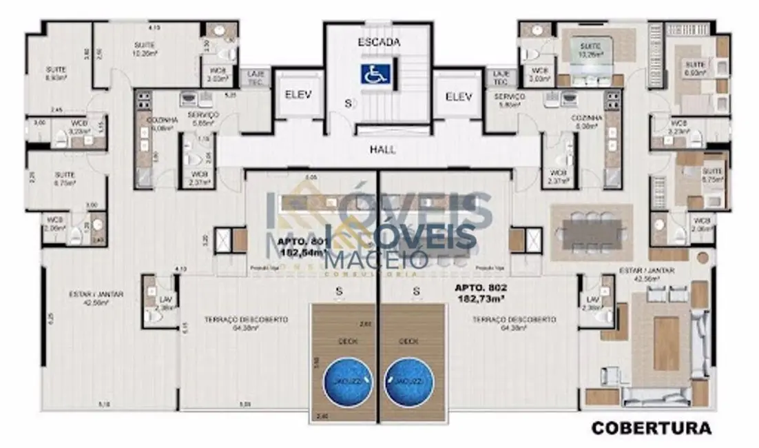 Apartamento à venda em Jatiúca, Maceio - AL - imagem 13 Foto 13 de Apartamento à venda em Jatiúca, Maceio - AL