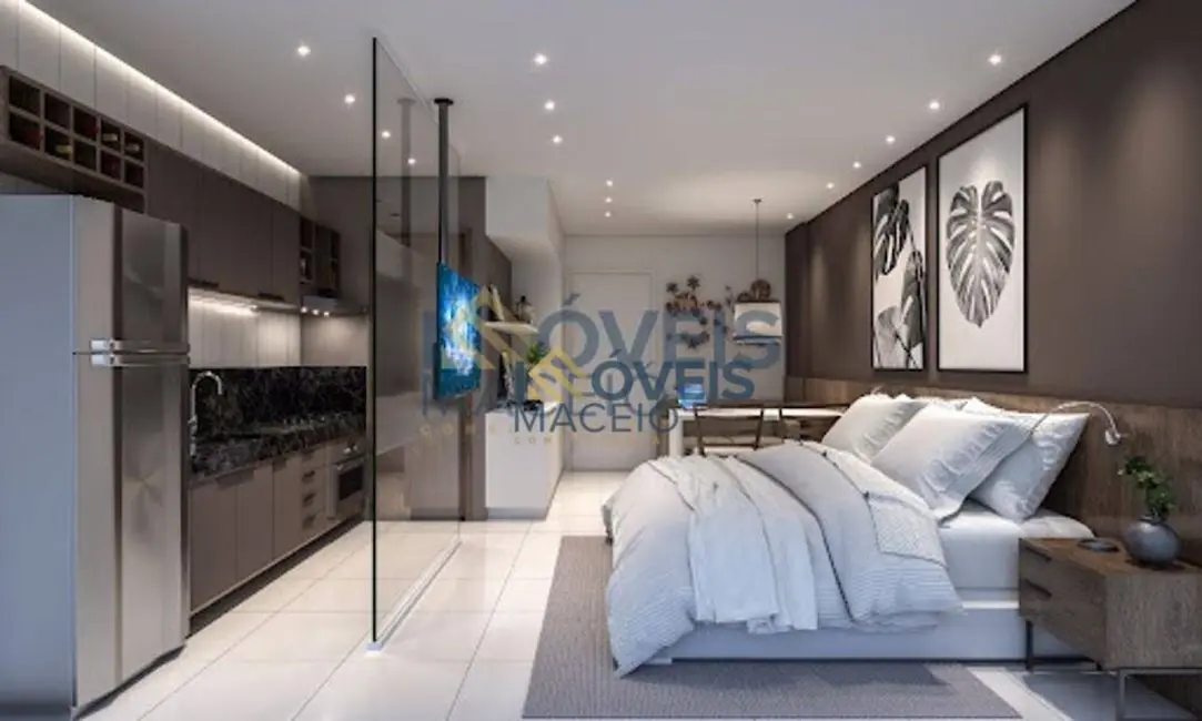 Apartamento com 1 quarto à venda, 30m2 em Cruz das Almas, Maceio - AL - imagem 3 Foto 3 de Apartamento com 1 quarto à venda, 30m2 em Cruz das Almas, Maceio - AL