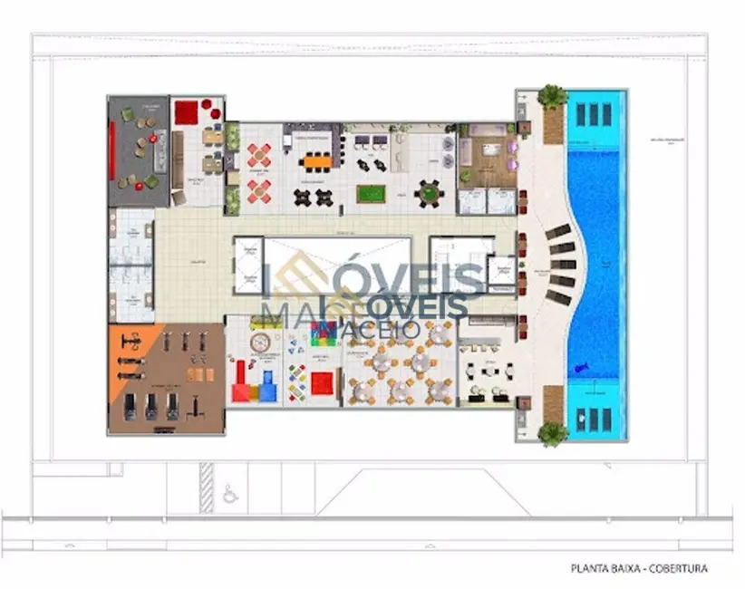 Apartamento com 1 quarto à venda, 30m2 em Cruz das Almas, Maceio - AL - imagem 5 Foto 5 de Apartamento com 1 quarto à venda, 30m2 em Cruz das Almas, Maceio - AL