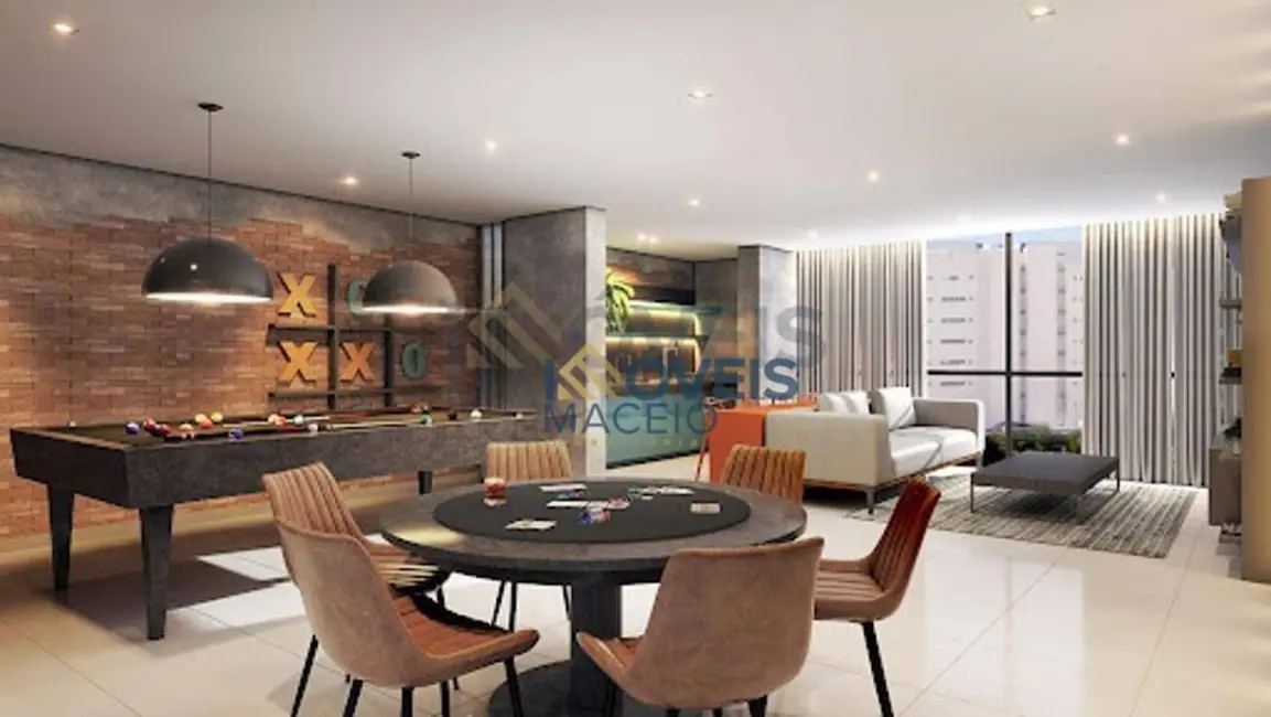 Apartamento com 1 quarto à venda, 37m2 em Ponta Verde, Maceio - AL - imagem 6 Foto 6 de Apartamento com 1 quarto à venda, 37m2 em Ponta Verde, Maceio - AL