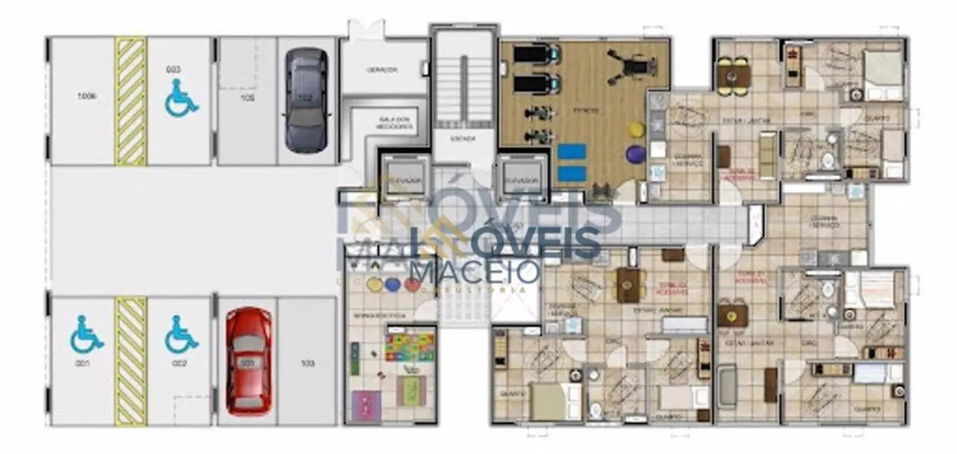 Apartamento à venda em Serraria, Maceio - AL - imagem 13 Foto 13 de Apartamento à venda em Serraria, Maceio - AL