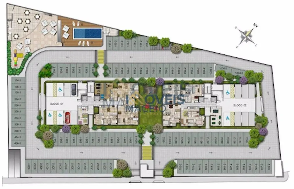 Apartamento à venda em Serraria, Maceio - AL - imagem 10 Foto 10 de Apartamento à venda em Serraria, Maceio - AL