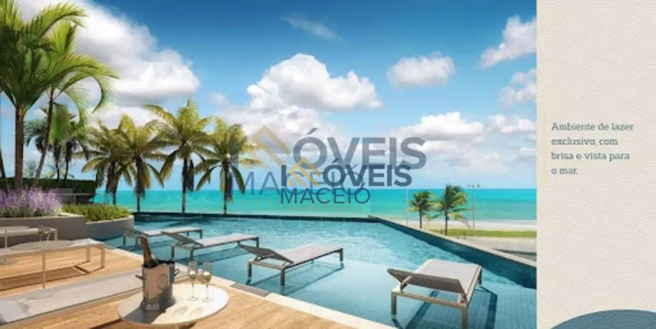 Apartamento com 2 quartos à venda, 79m2 em Jacarecica, Maceio - AL - imagem 4 Foto 4 de Apartamento com 2 quartos à venda, 79m2 em Jacarecica, Maceio - AL