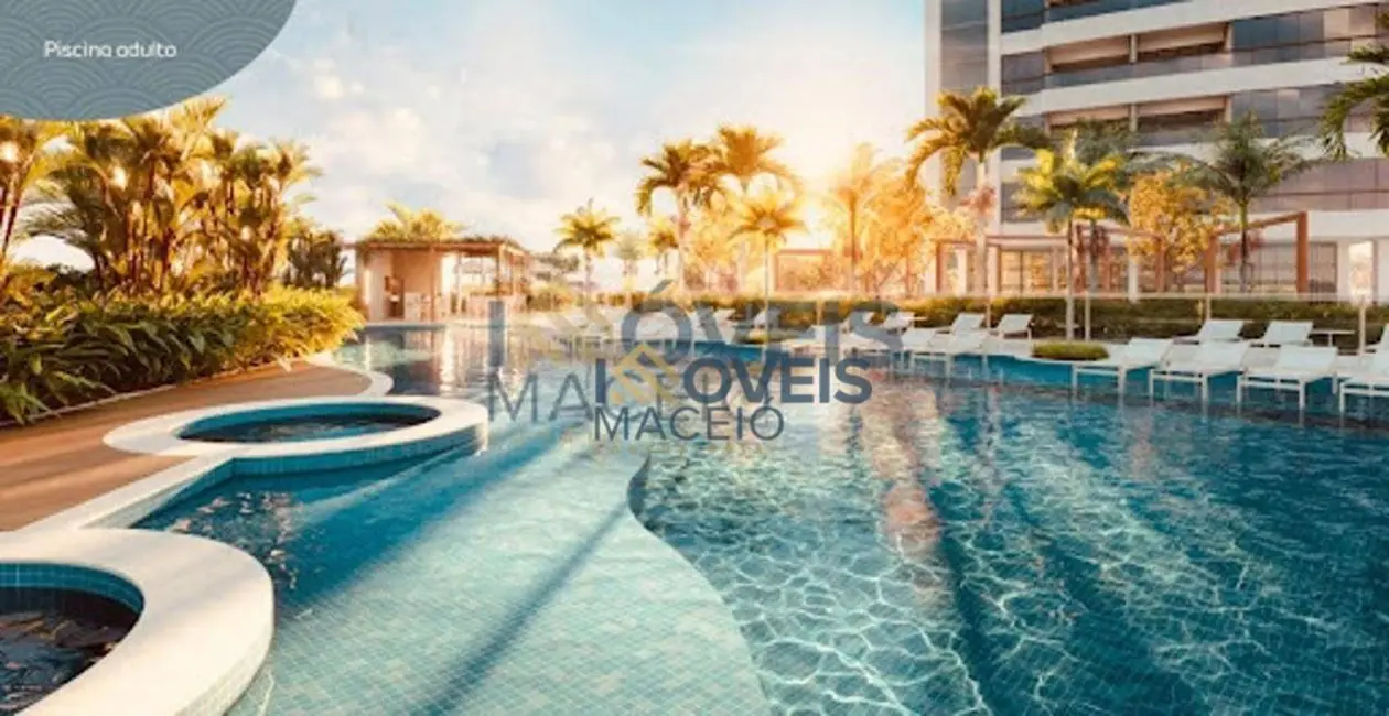 Apartamento com 2 quartos à venda, 79m2 em Jacarecica, Maceio - AL - imagem 3 Foto 3 de Apartamento com 2 quartos à venda, 79m2 em Jacarecica, Maceio - AL