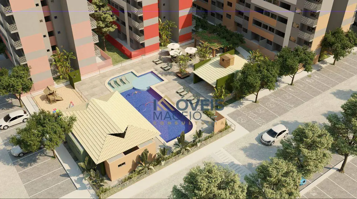 Apartamento com 2 quartos à venda, 66m2 em Cidade Universitária, Maceio - AL - imagem 3 Foto 3 de Apartamento com 2 quartos à venda, 66m2 em Cidade Universitária, Maceio - AL