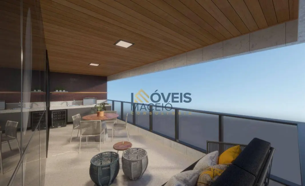 Apartamento com 3 quartos à venda, 153m2 em Jatiúca, Maceio - AL - imagem 3 Foto 3 de Apartamento com 3 quartos à venda, 153m2 em Jatiúca, Maceio - AL