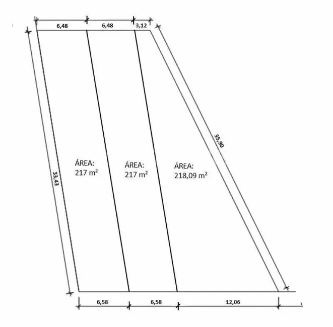 Foto 3 de Terreno / Lote à venda, 217m2 em Marica - RJ